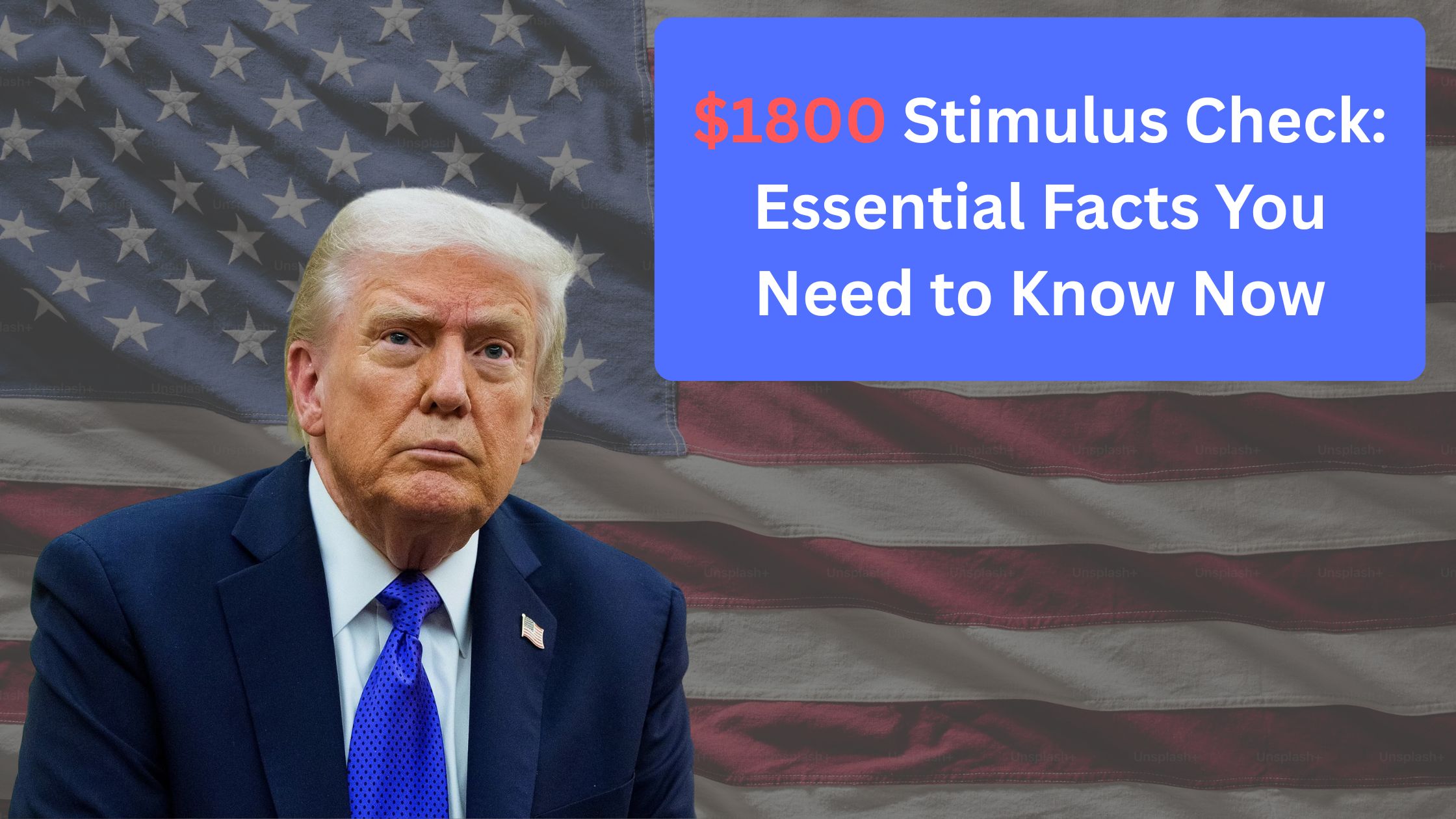 $1800 Stimulus Check