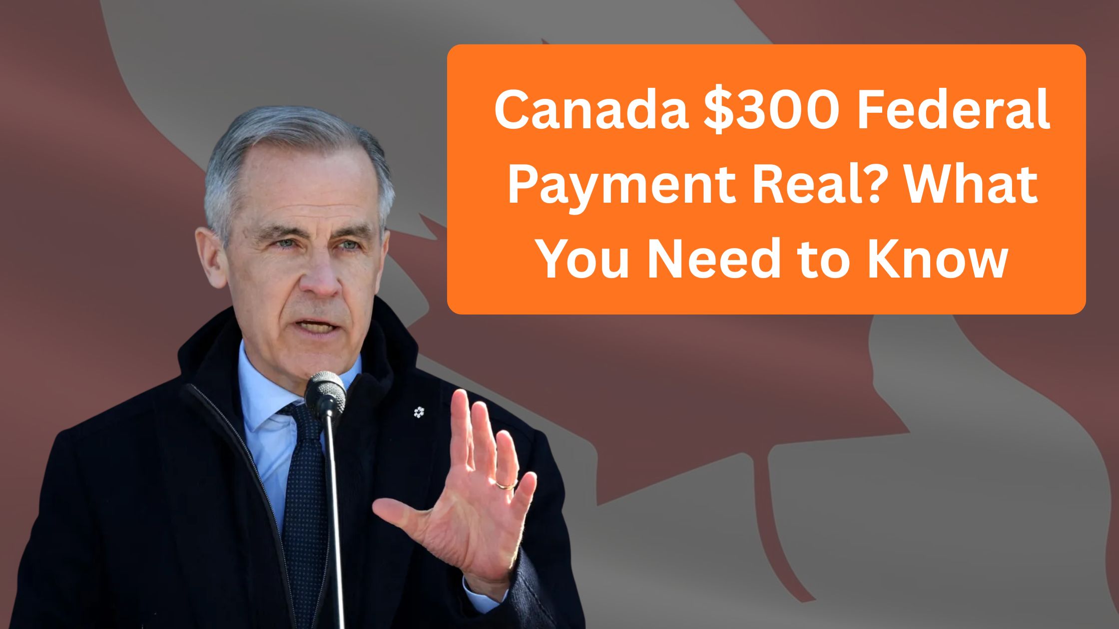 Canada $300 Federal Payment