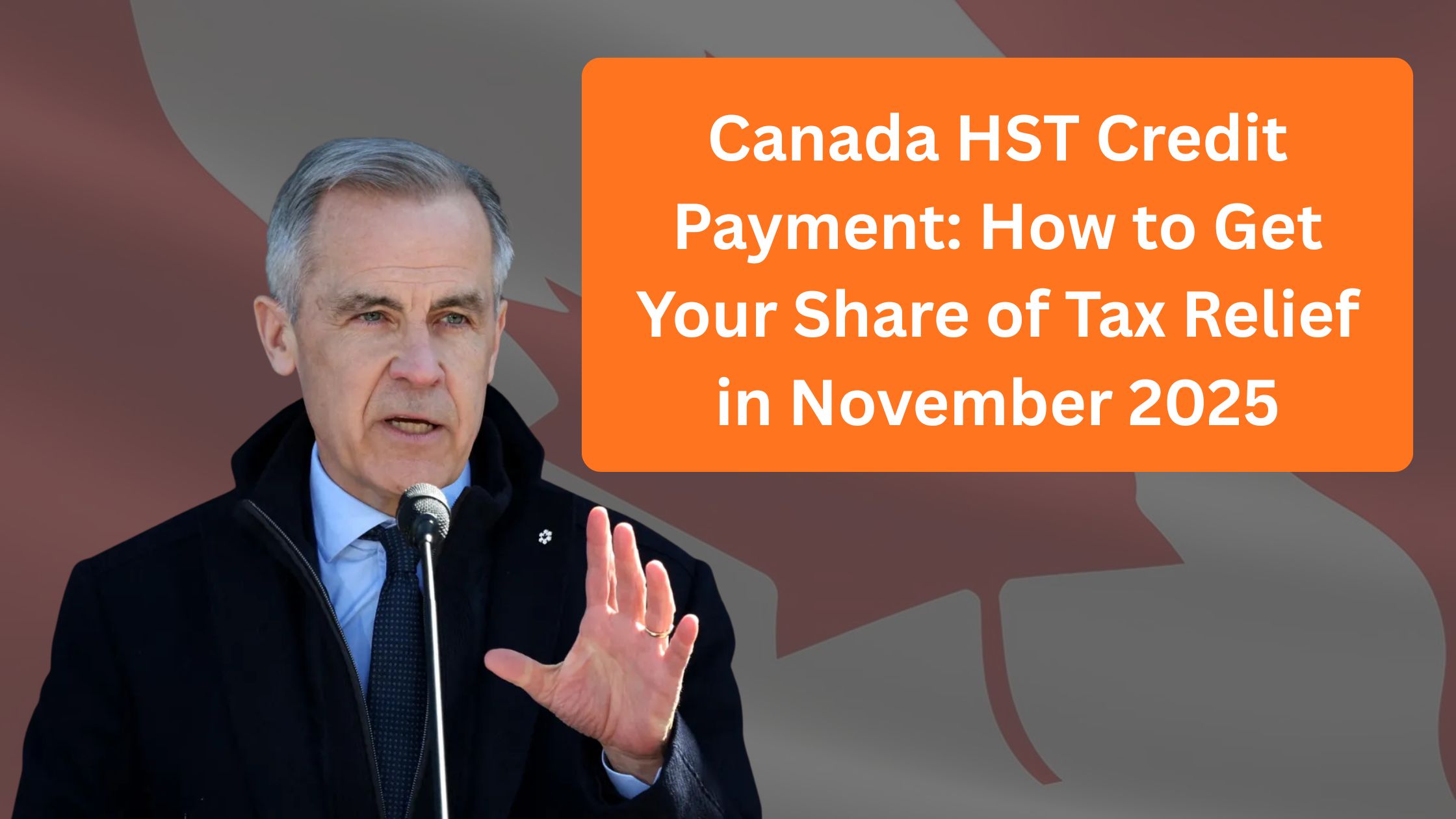 Canada HST Credit Payment